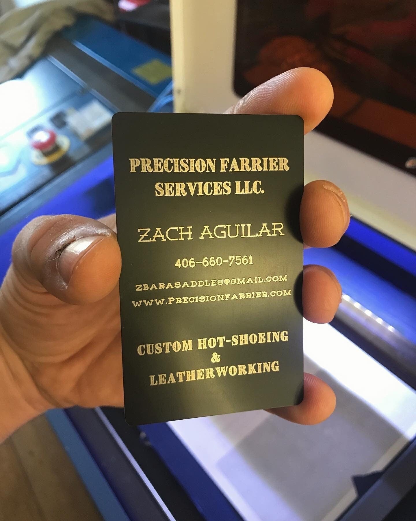 100 Personalized Metal Business Cards with Custom Artwork, QR Codes, and Engraving, Single or Double-Sided, Quick Ship, Made in USA Seller