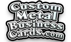 Custom Metal Business Cards